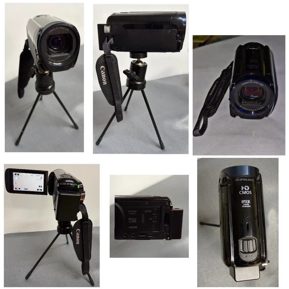 Bundle - Canon HD Camcorder and Digital Camera Combo w/ (2) Carrying Cases
